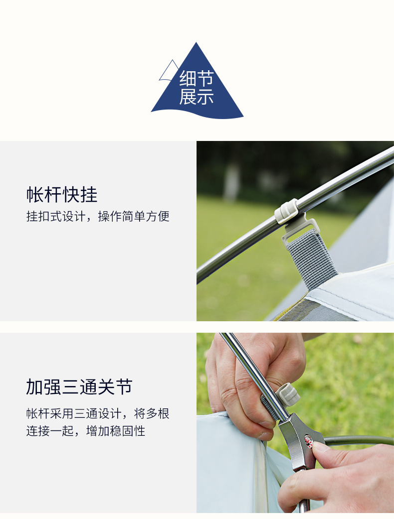 Cheap Goat Tents Outdoor Camping Equipment Four Seasons Rainproof Tent Double Layer Double Layer Aluminum Pole Multi Person Outdoor Winter Campin Tents 